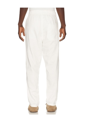 Critical Slide Cruiser Linen Pant in White. Size 32. Also in 30, 34, 36.