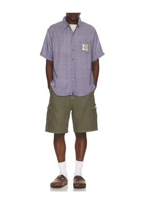 Critical Slide Wingnut Shirt in Blue. Size L. Also in M, S, XL/1X.