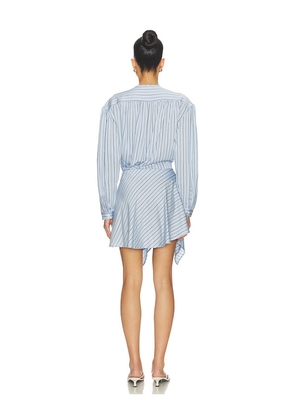 IRO Utenia Dress in Blue. Size 32. Also in 34, 36, 40, 42.