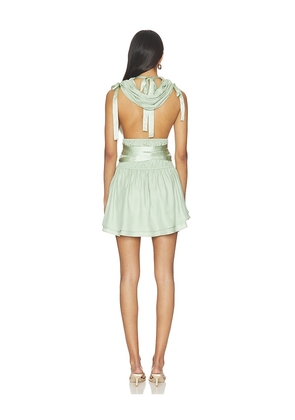 Fait Par Foutch Gracie Dress in Sage. Size L. Also in S, M.