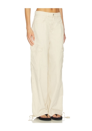 Icon Denim Lotti Pants in Cream. Size 23. Also in 24, 25, 30, 31, 32.