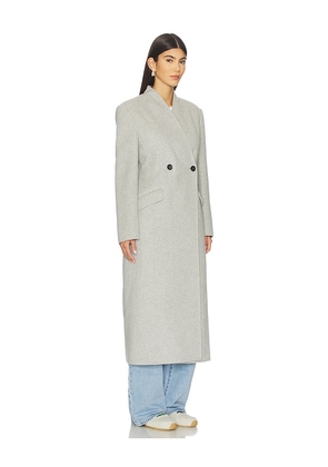 LAMARQUE Callie Coat in Grey. Size M. Also in S, XS, L.