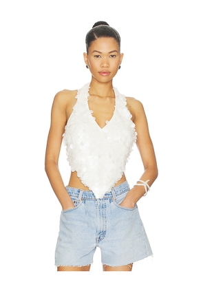 Lovers and Friends Ilara Top in Ivory. Size L. Also in XXS, XS, S, M, XL.