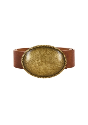 Lovers and Friends Nola Belt in Brown.