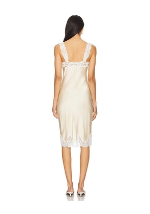 Tularosa Camille Dress in Cream. Size L. Also in XS, S, M, XL.