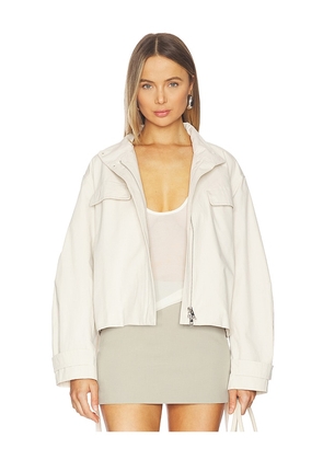 L'Academie Aylin Jacket in Beige. Size M. Also in S.