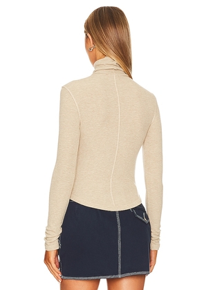 The Line by K Mads Turtleneck in Beige. Size M. Also in XS, S, L.