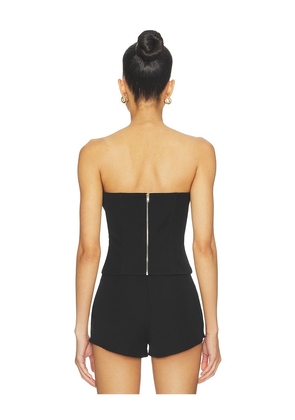 superdown Eva Sweetheart Top in Black. Size L. Also in XS, S, M.