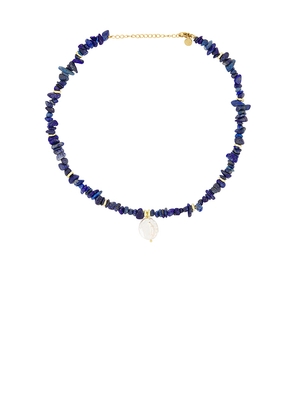 petit moments Vetta Necklace in Blue.