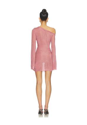 SEROYA Saddler Dress in Pink. Size L. Also in S, XS.