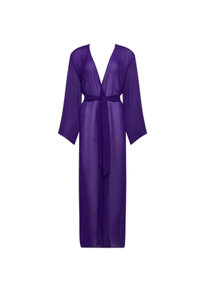 Maison Close Fever beach cover-up - Purple