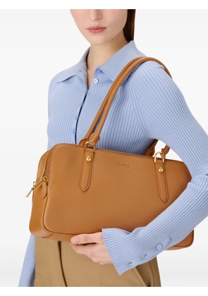 Furla Boston leather tote bag - Brown