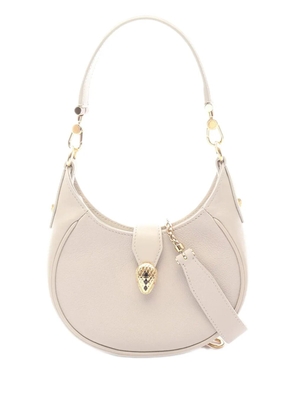 Bvlgari Pre-Owned 2010-2026 Small Leather Serpenti Ellipse satchel - Grey