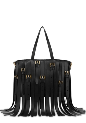 Moschino buckle-detail tote bag - Black
