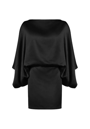 Nineminutes The Macha draped mini dress - Black