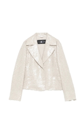 Luisa Cerano sequin-embellished jacket - Grey