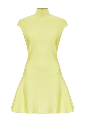 Givenchy high-neck flared dress - Yellow