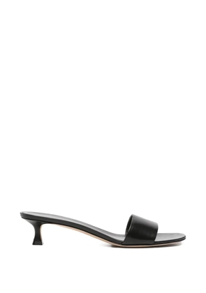 The Row Combo Two leather sandals - Black