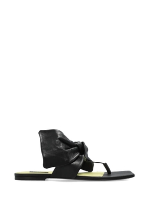 Givenchy Boudoir knotted leather sandals - Black