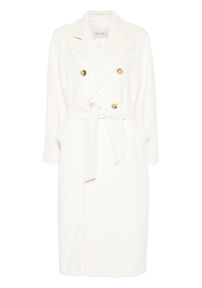 Max Mara Madame double-breasted coat - White