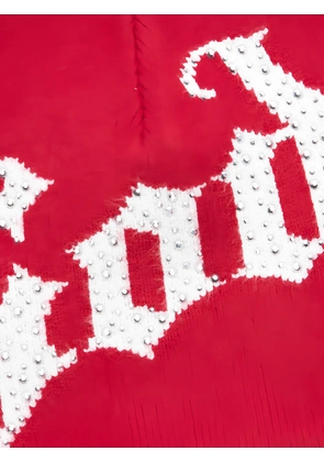 GODSPEED studded logo beanie hat - Red