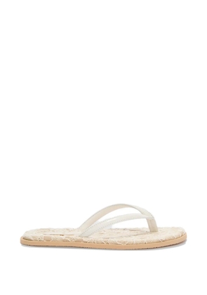 Ermanno Scervino laced flip flops - White