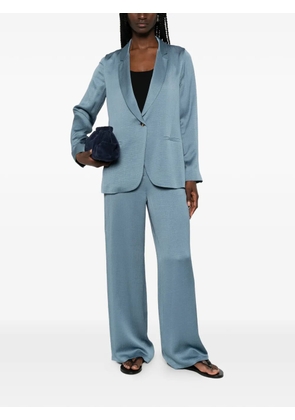 Marella single-breasted notched-lapel suit - Blue