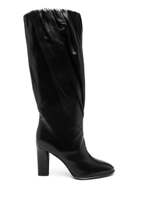 Givenchy 95mm pleated boots - Black