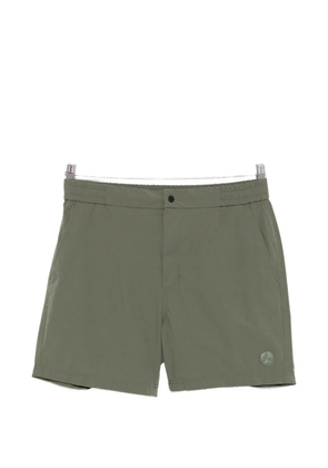 People Of Shibuya logo-patch swim shorts - Green