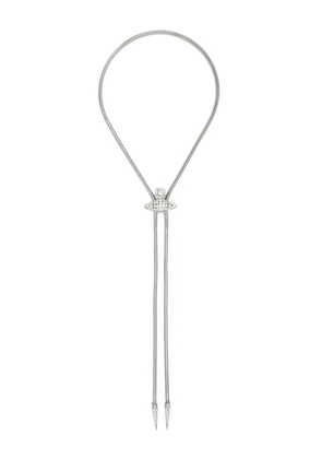 Vivienne Westwood Orb-motif bolo tie - Silver