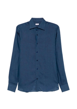 BORRIELLO NAPOLI long-sleeves shirt - Blue