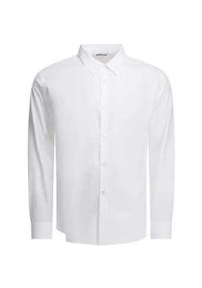 Auralee long-sleeve cotton shirt - White