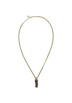 Givenchy Tape pendant necklace - Gold