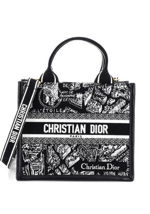 Christian Dior Pre-Owned Book with Strap Embroidered Canvas Small tote bag - Black