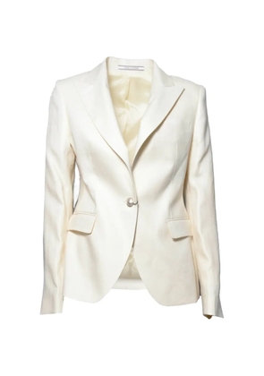 Tagliatore peak-lapel single-breasted blazer - Neutrals
