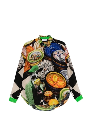 The Artistylist graphic-print long-sleeve shirt - Black