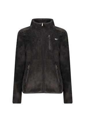 NORWAY 1963 fleece zip-up sweatshirt - Black