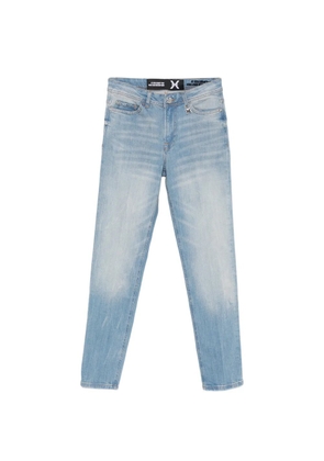 John Richmond logo-patch skinny jeans - Blue