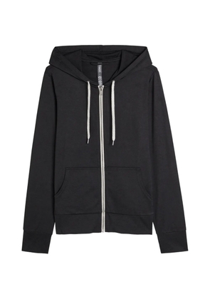 VUORI zip-up drawstring hoodie - Black