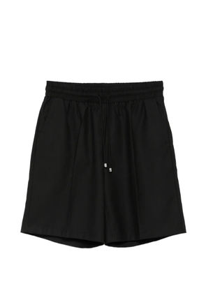 John Richmond drawstring-waist shorts - Black