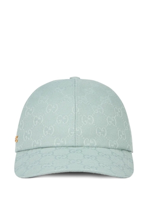Gucci GG logo-detail cap - Blue