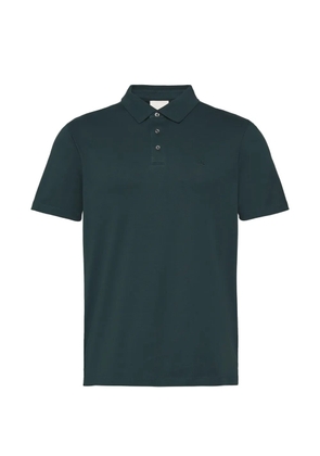 Calvin Klein logo-embroidered polo shirt - Green
