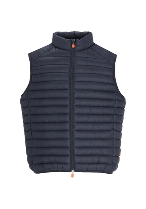 Save The Duck quilted high-neck gilet - Blue