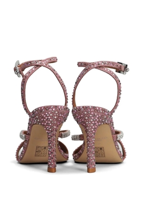 Kurt Geiger London 9.5cm crystal-embellished sandals - Pink