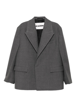 Jil Sander single-breasted blazer - Grey
