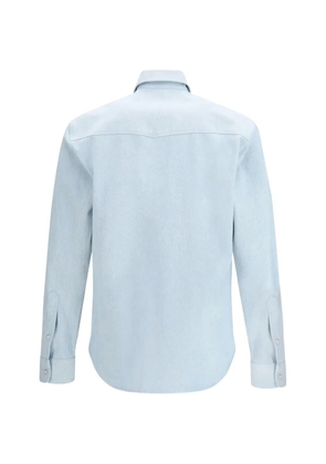 Umit Benan western-yoke button-up shirt - Blue