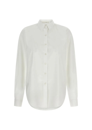 The Row Fiora cotton poplin shirt - White