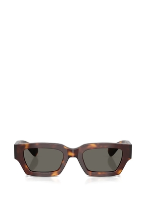 Oliver Peoples Edition 6 tortoiseshell-effect rectangle-frame sunglasses - Brown