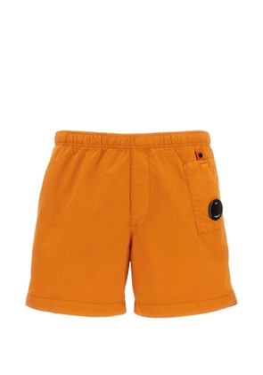 C.P. Company Lens-detail swim shorts - Orange