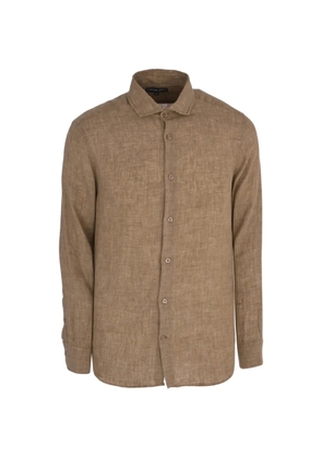 Frescobol Carioca Antonio linen shirt - Neutrals